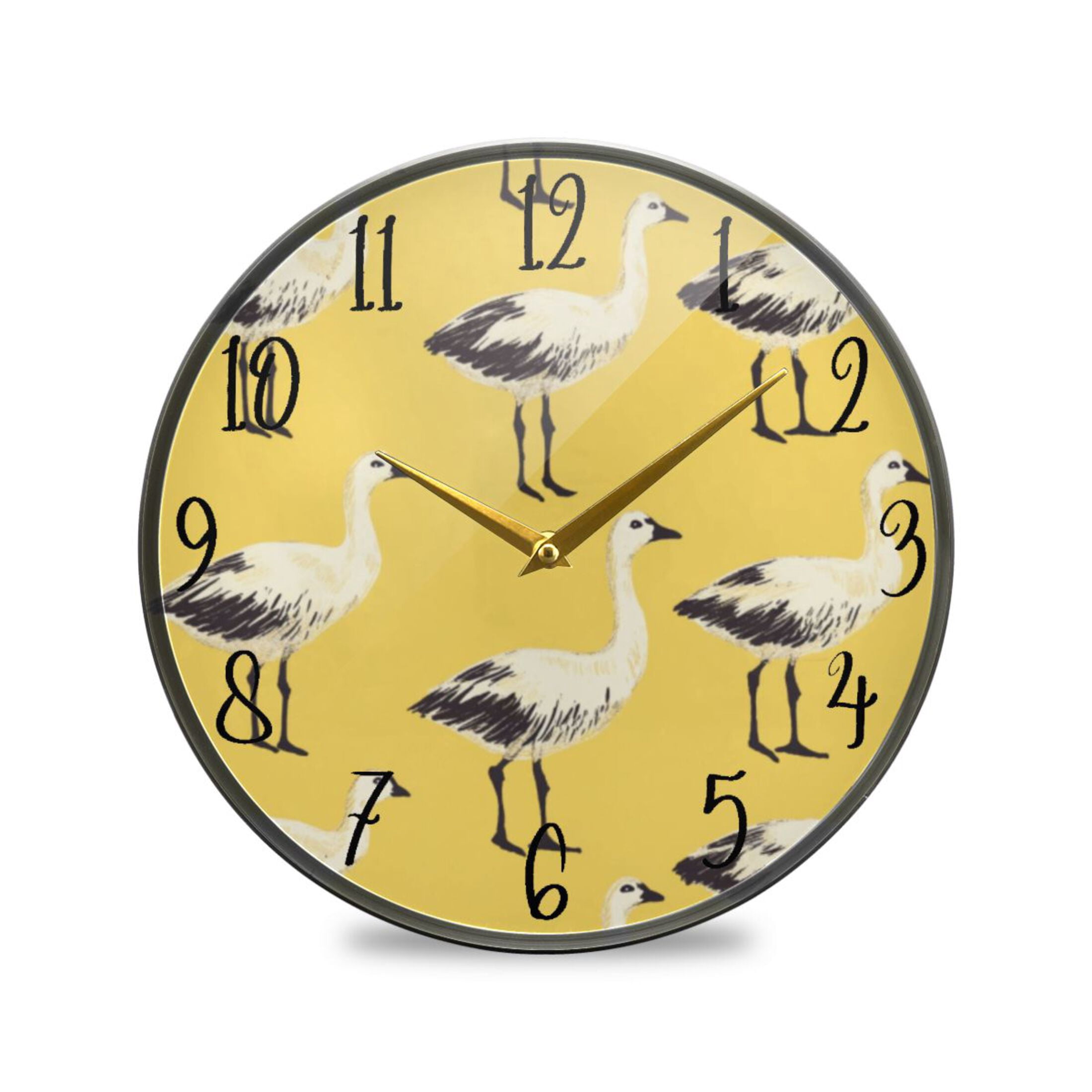 Acrylic Circular Clock 9.5x9.5 Inch Circular Clock Decorative Clock ...