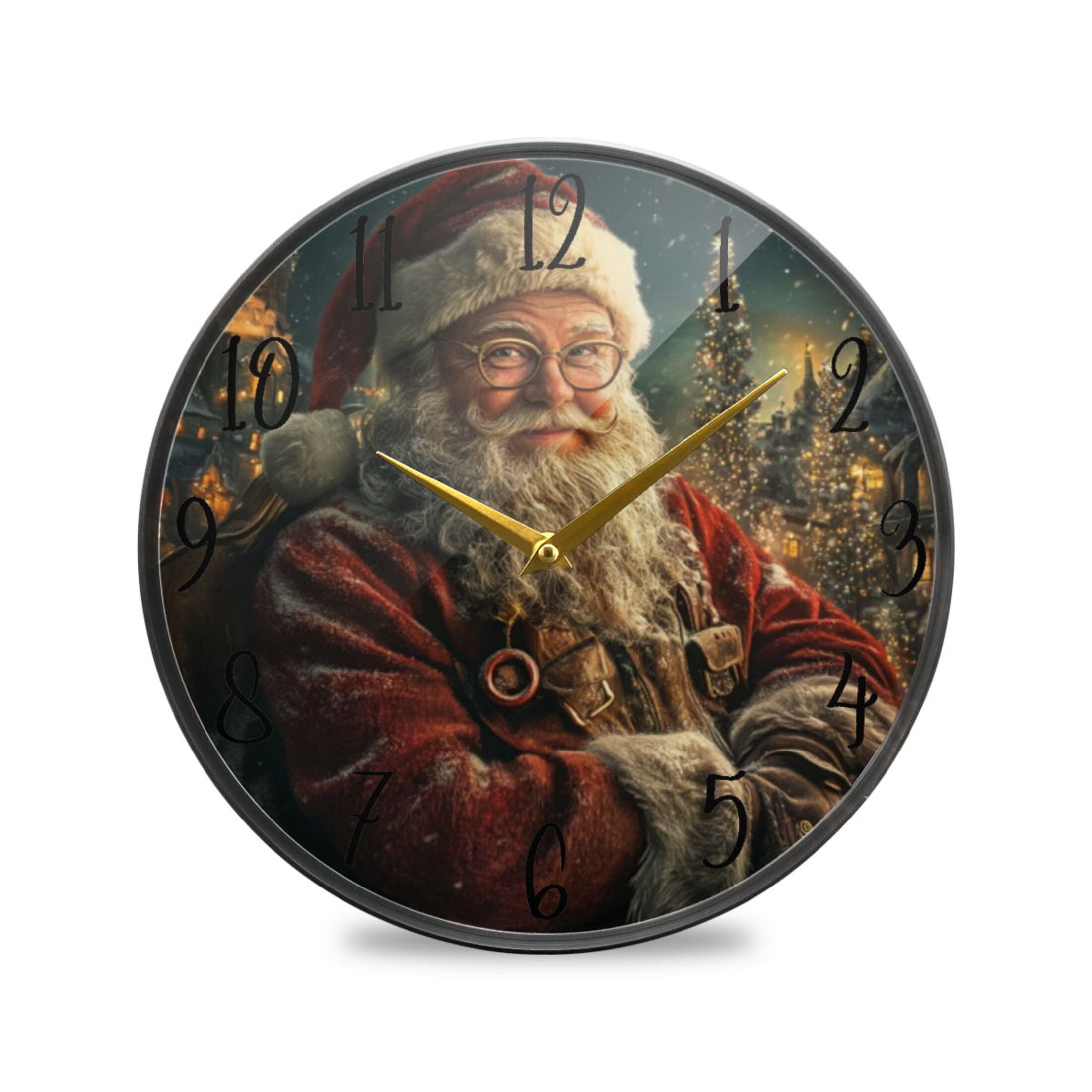 Acrylic Circular Clock 9.5x9.5 Inch Circular Clock Decorative Clock ...