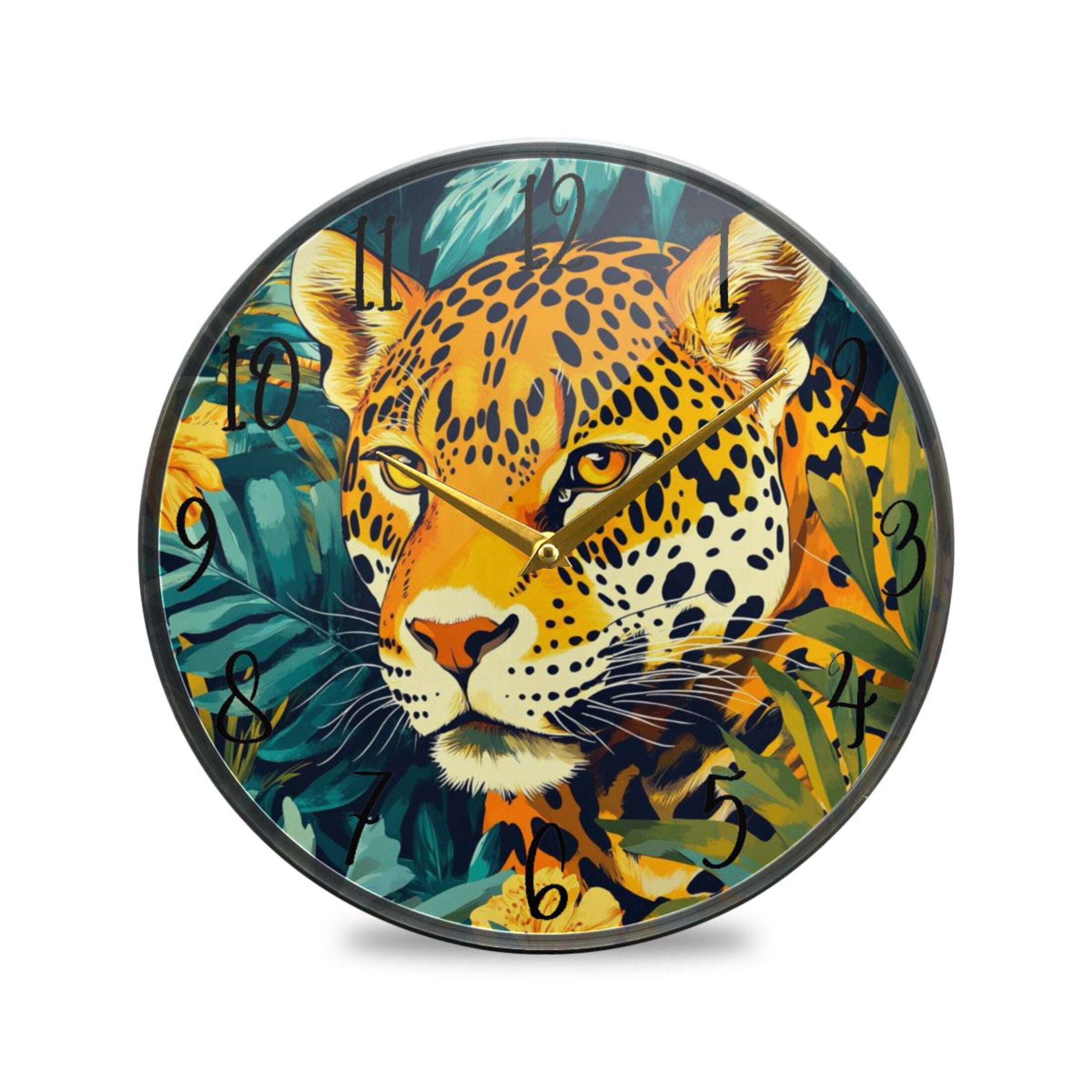 Acrylic Circular Clock 9.5x9.5 Inch Circular Clock Decorative Clock ...