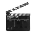 thumbnail image 1 of Acrylic Clapperboard Film Clapboard Movie Director's Slate Cut Action Scene Clapper Board Film Slate Dry Erase, 1 of 6