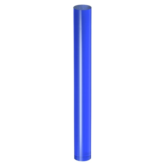 Acrylic Clay Roller 22.86cm x 2.5cm for Shaping Sculpting, Blue