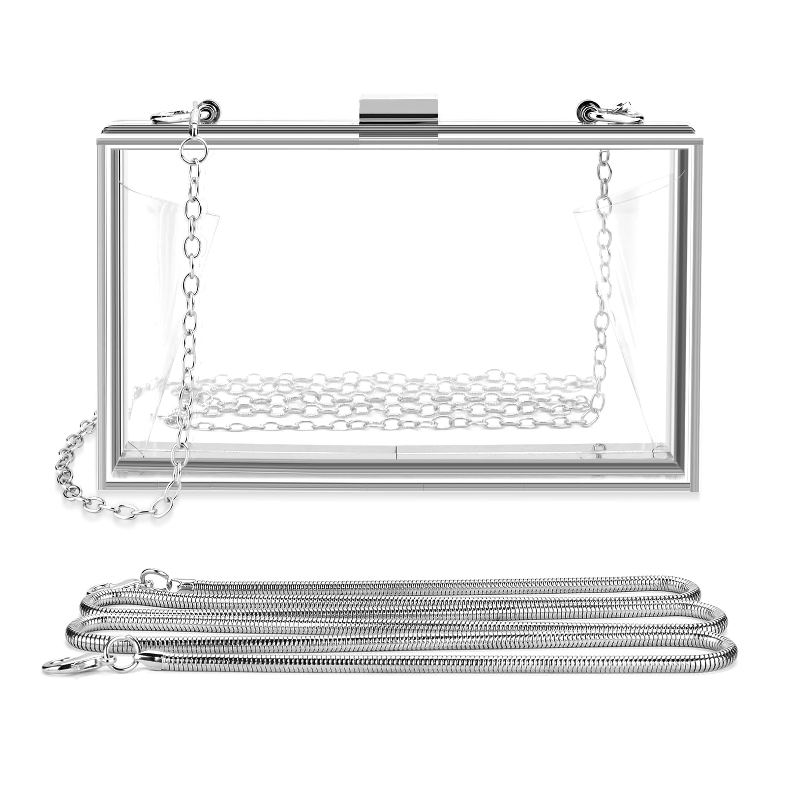 Women Cute Clear Purse Acrylic Box Clutch Handbag, Transparent Crossbody  Evening Bag Stadium Approved Chain Strap - buy Women Cute Clear Purse  Acrylic Box Clutch Handbag, Transparent Crossbody Evening Bag Stadium  Approved