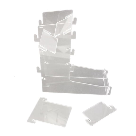 Acrylic Clear Dices Tower Portable Dices Roller Rolling Tray Tower Board Game Dices Rolling Tower Great for Game Night
