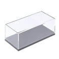 thumbnail image 1 of Acrylic Clear Display Box, Sturdy Transparent Display Case, Dustproof Protection Showcase, Heavy Duty Cube Collectibles Show Box, 4 Pcs, 4.44x1.96x1.37", 1 of 6