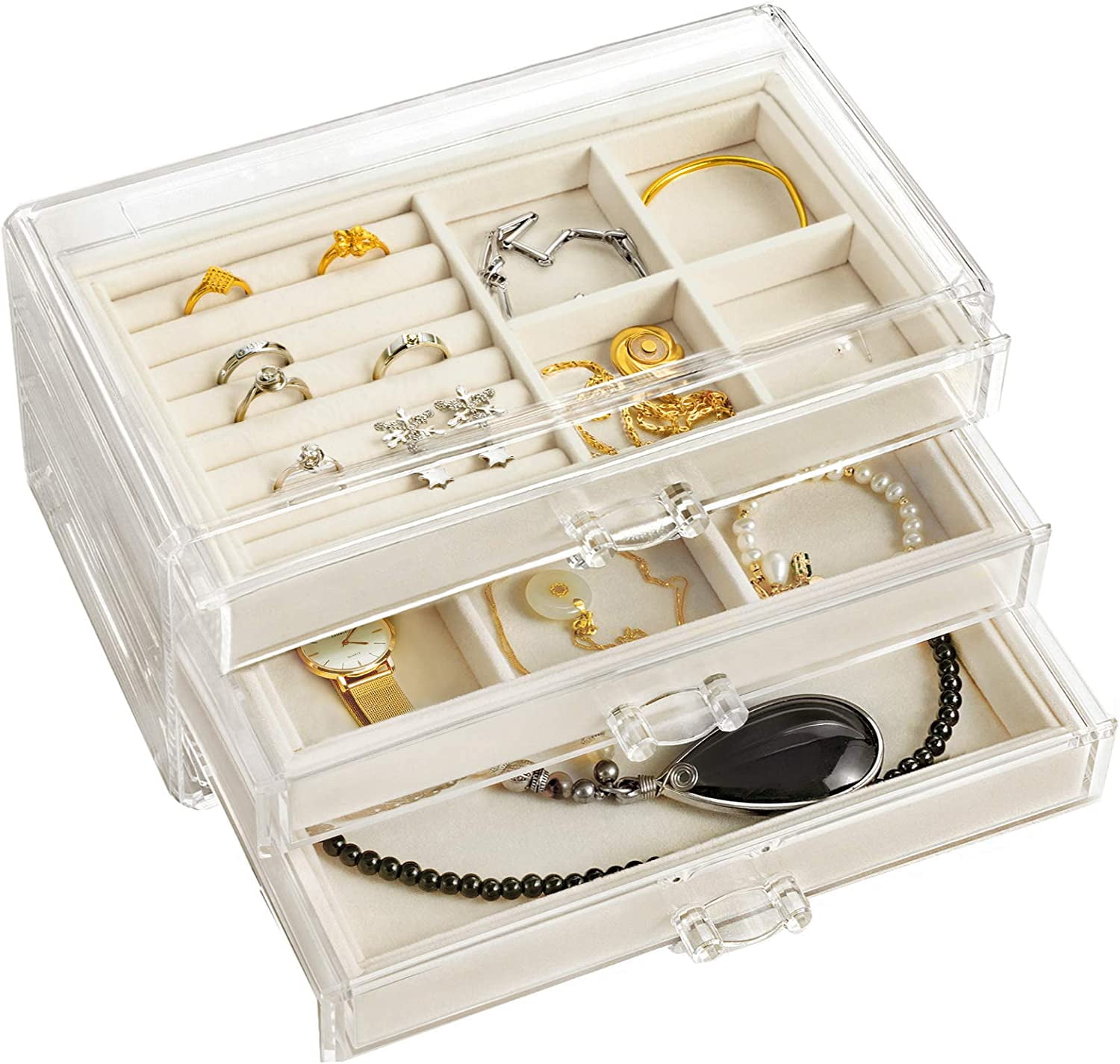 Alysa Jewelry Box + Drawers