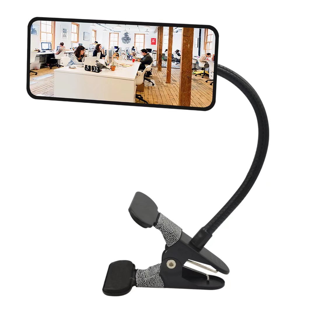Acrylic Clip On Security Mirror, Ampper Flexible Convex Cubicle Mirror