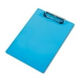 thumbnail image 1 of Acrylic Clipboard, 0.5" Clip Capacity, Holds 8.5 x 11 Sheets, Transparent Blue | Bundle of 2 Each, 1 of 3