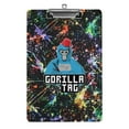 Acrylic Clipboard Color Splash Blue Gorilla Tag Clipboard Standard A4