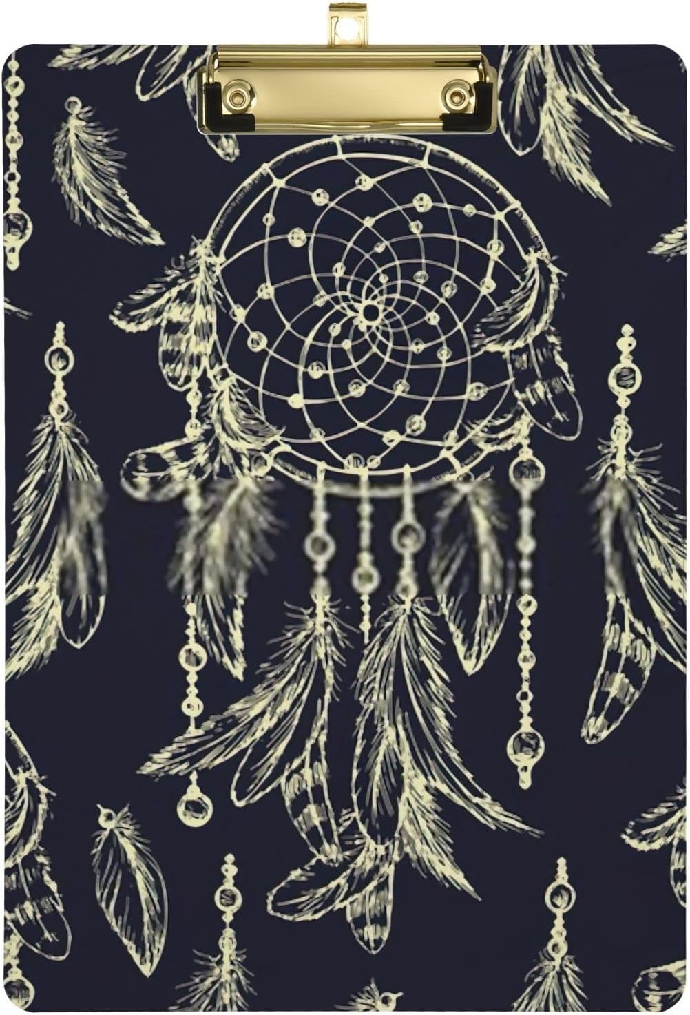 Acrylic Clipboard Dream Catcher Sketch Pattern A4 Letter Size