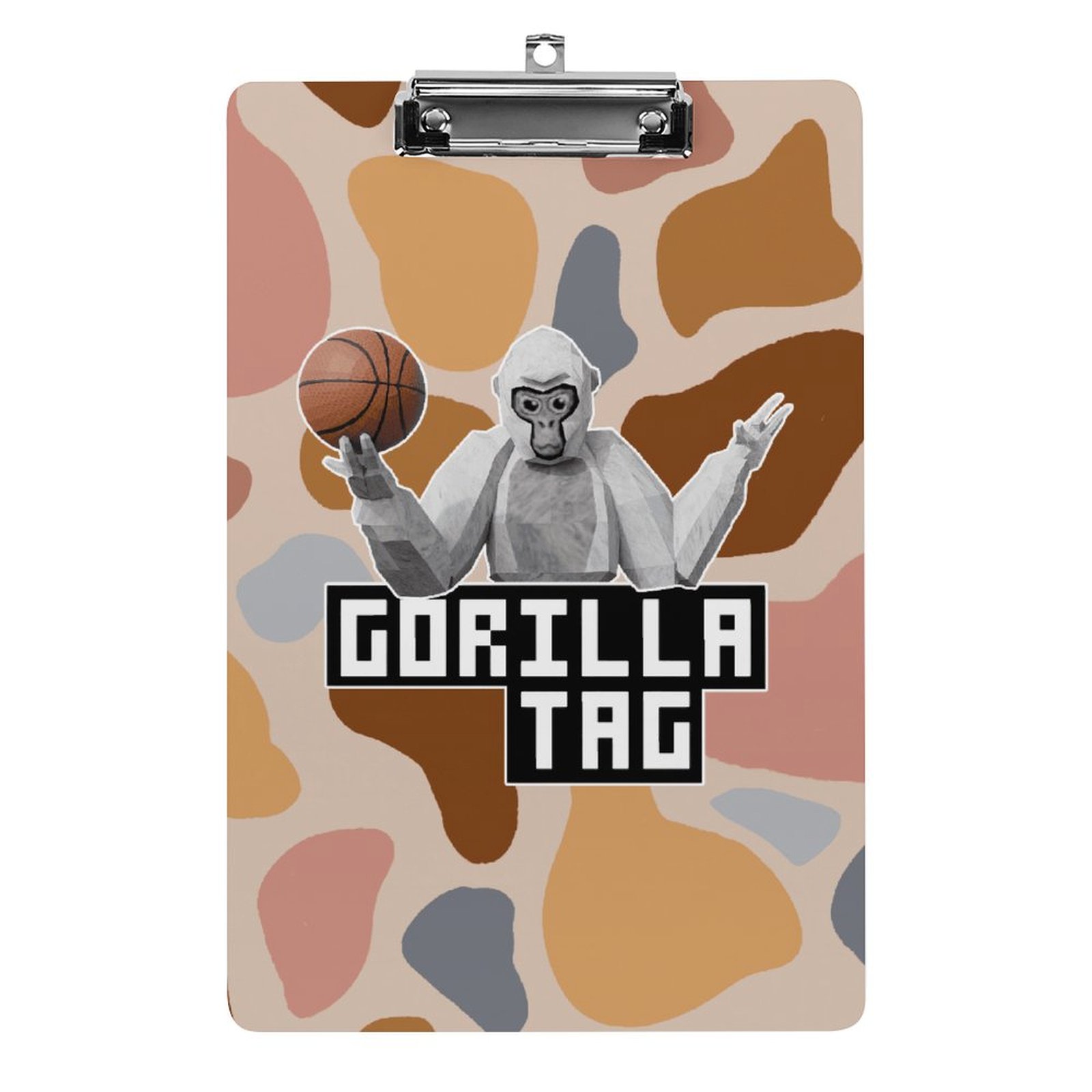 Acrylic Clipboard Warm Color Gorilla Tag Clipboard Standard A4 Letter