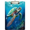 thumbnail image 1 of Acrylic Clipboards with Low Profile Clip, A4 Standard Size 9" x 12.5" File Holder for Writing Drawing, Clip Boards for Doctors Offices, Sea Turtle Gifts, 1 of 7
