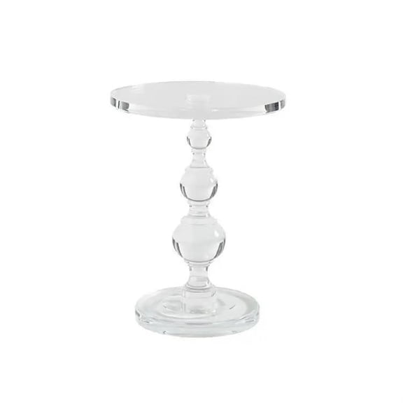 Acrylic Coffee Table Transparent Simple Modern Crystal Designer Sofa Corner Table Art Small Round Table