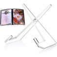 Acrylic Cookbook Stand for Kitchen Counter Cookbook Recipe Book Holder ...