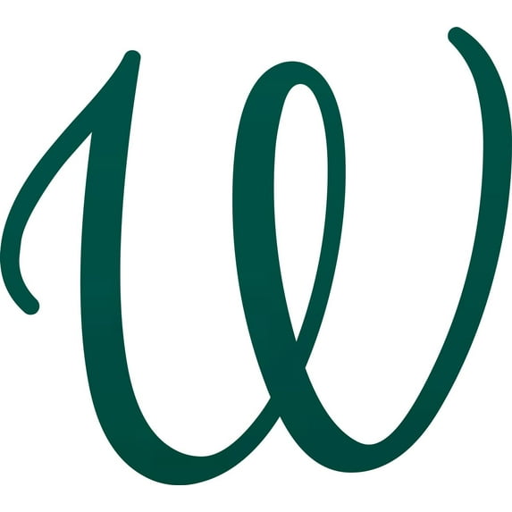 Acrylic Craft Letters, Lobby Sign W Script, 1'' Tall Frosted Teal Alphabet