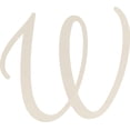 thumbnail image 1 of Acrylic Craft Letters, Lobby Sign W Script, 1'' Tall White Alphabet, 1 of 5