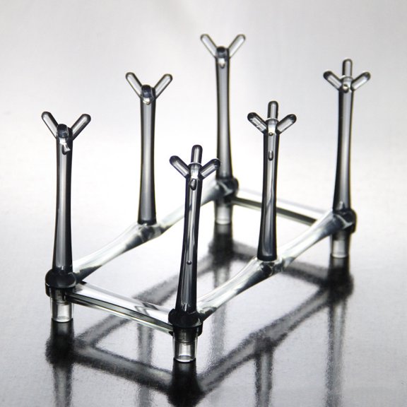 Acrylic Cup Holder – Drain Rack for Over Kitchen Sink, Thick and Strong Load-Bearing, Household Coffee Cup and Mug Storage Rack, Easy and Stable, Light Luxury Home Storage