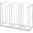 thumbnail image 1 of Acrylic Cup and Lid Holder, 3 Compartment, Disposable Coffee Cup Dispenser Cup Storage Organizer, Clear, 1 of 14