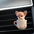 thumbnail image 1 of Acrylic Cute Animal-Shaped Air Outlet Aromatherapy for Cars with Lemon Scent, 1 of 8