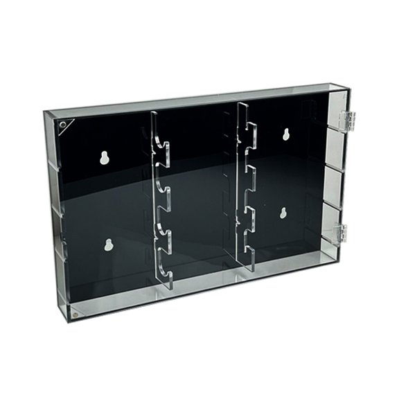 Acrylic Cutter Display Case Organizers Thick Multilayer Folding Cutter Stand Clear Display Holder Box Easy to Use