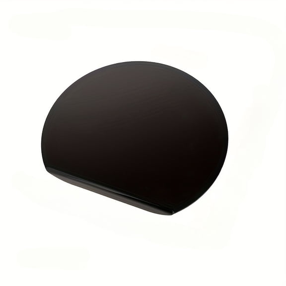 Acrylic Cutting Board with Non-slip Counter Lip Round Kitchen Chopping Board for Stable Cutting Surface Compact Portable Countertop Protector for Small Kitchens and Outdoor