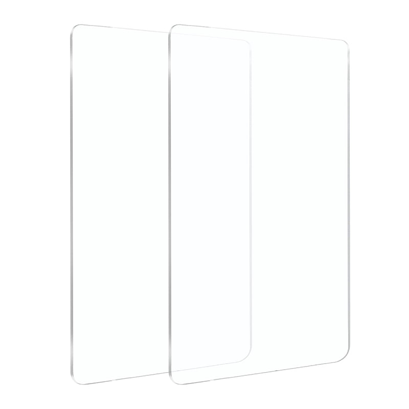 Acrylic Cutting Mat Pad for Desktop Fine Manual Work Leather Craft Sewing DIY Punch Board Clear 22.5x15.5x0.3cm for DIY