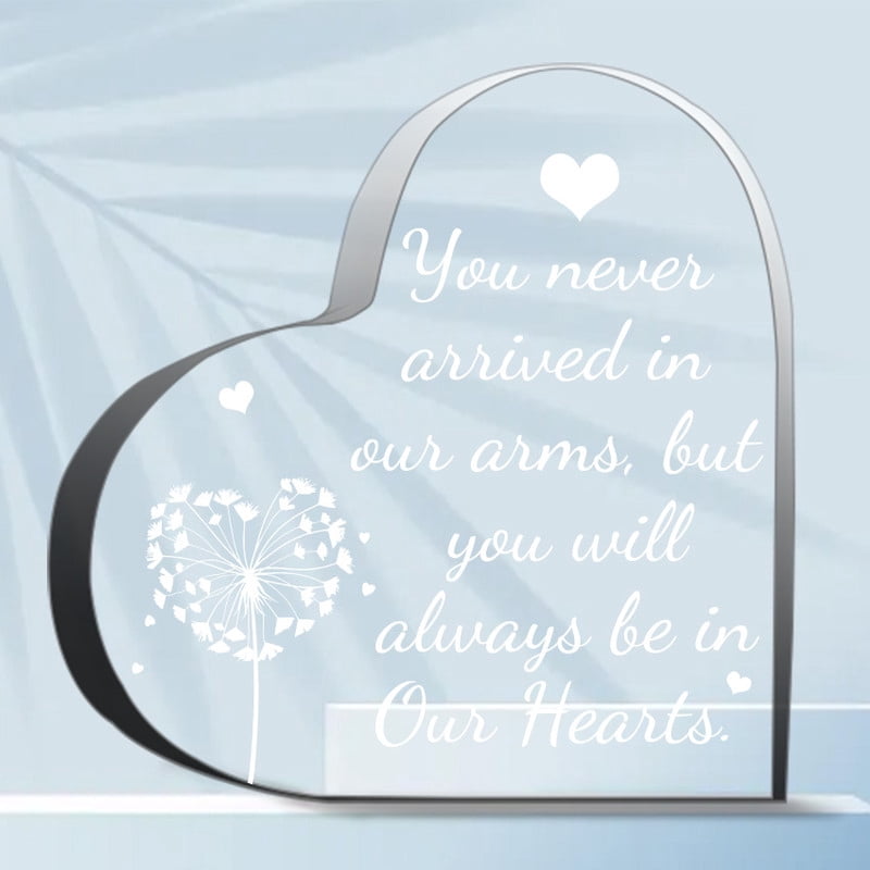 Sister Gift - Acrylic Heart Plaque With Funny Quote, Desk Decor For Sisters, Birthday, Christmas, Mother's Day - View #9