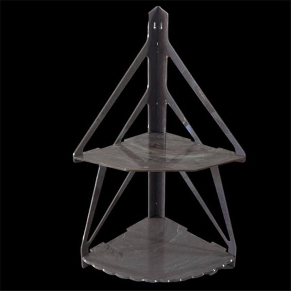 Acrylic Decorative Stand, Marble Dark Gray