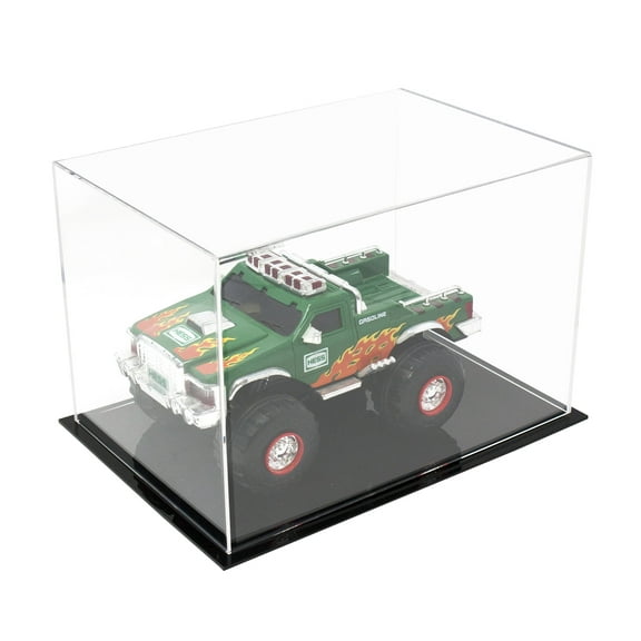 Acrylic Deluxe Clear Display Case - Medium Rectangle Box 12" x 8.25" x 8" (A004-DS)