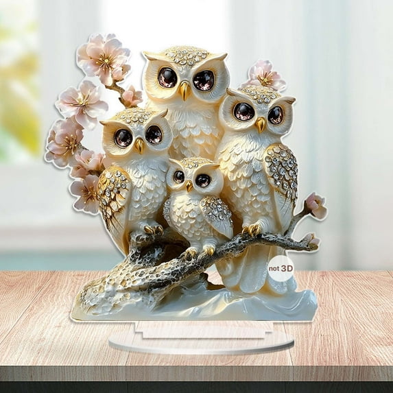 Acrylic Desktop Decor, 2D Flat Home Party Decoration, Modern Wall Art for Living Room, Bedroom, Office, Kitchen, Bookshelf, Shelf Decor, Housewarming Gift, Wedding Decorations, Party Supplies