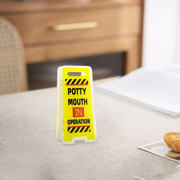 Acrylic Desktop Sign - High-Quality Clear Office Decor, Customizable Workstation Nameplate, Durable Weather-Resistant Desk Organizer, Easy Install Home & Office Decorations