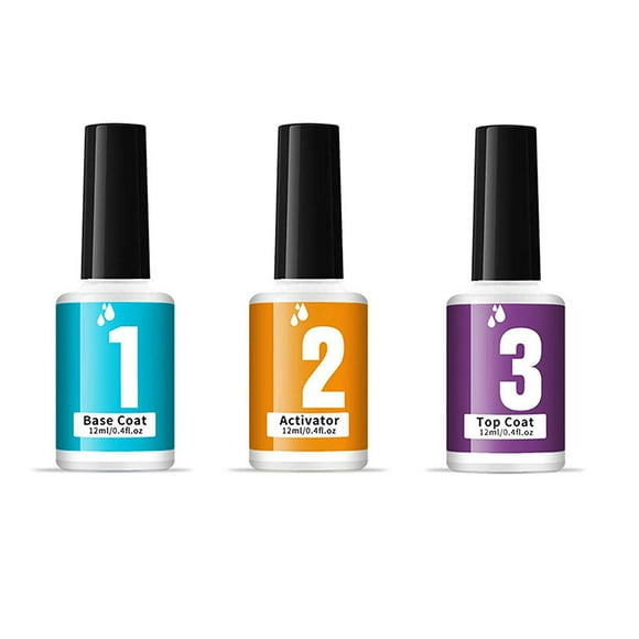 Acrylic Dip Powder System Base Coat Top Coat Activator Dipping Powder Liquid Kit for Dip Powder Nail Kit