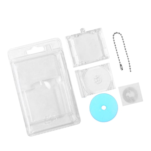 Acrylic Disc Case Keychain Disc Album Keychain Music Album Keychain Disc Case Pendant for Keychain Decorations