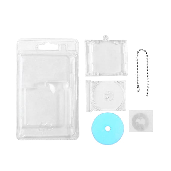 Acrylic Disc Case Keychain Disc Album Keychain Music Album Keychain Disc Case Pendant for Keychain Decorations