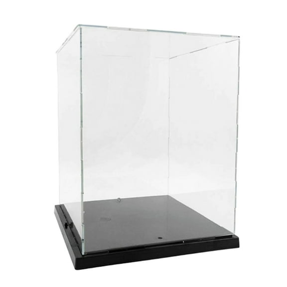Acrylic Display Box Case Figures Perspex Dustproof Toy 8x8.5x10"
