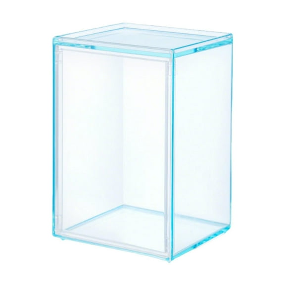 Acrylic Display Box Display Cabinet Stand Stackable Transparent Design for Miniature Figurines Jewelry Models