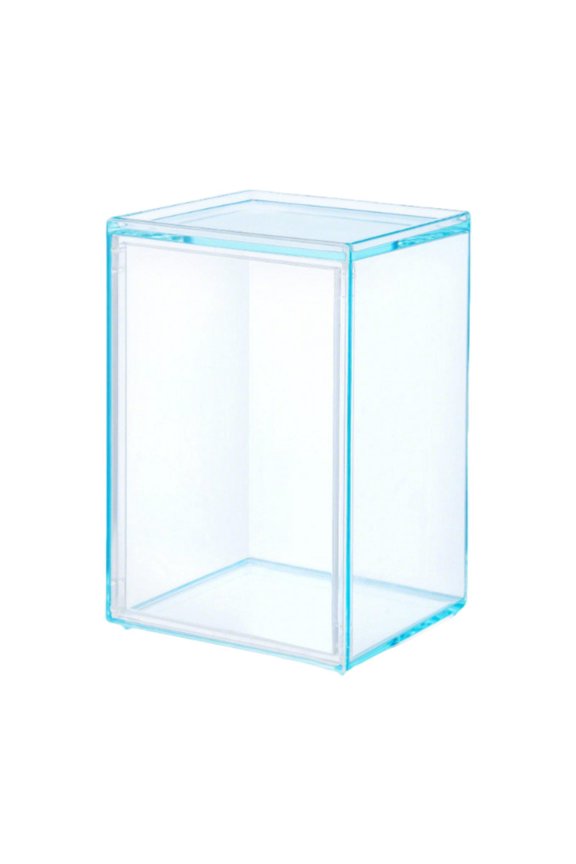 Acrylic Display Box Display Cabinet Stand Stackable Transparent Design for Miniature Figurines Jewelry Models