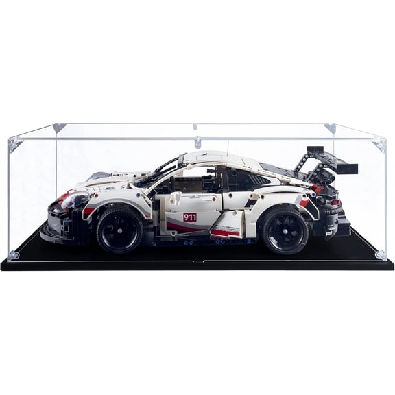 Acrylic Display Case Compatible for  911 RSR #42096, Dustproof Display Case (Case Only) ( Sets are NOT Included)