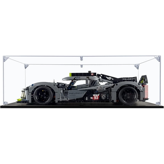 Acrylic Display Case Compatible for   9X8 24H Le Mans Hybrid Hypercar #42156, Dustproof Display Case (Case Only) ( Sets are NOT Included)