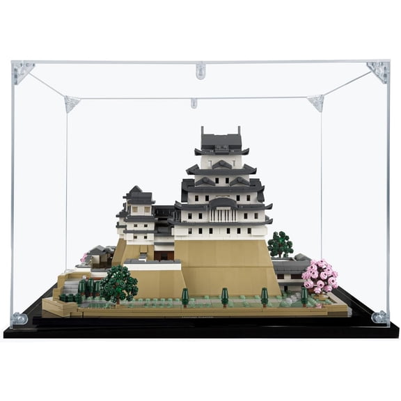 Acrylic Display Case Compatible for  Himeji Castle #21060, Dustproof Display Case (Case Only) ( Sets are NOT Included)