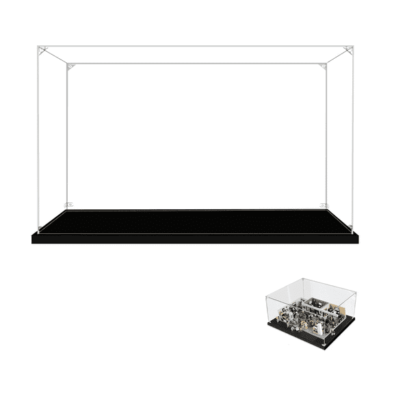Acrylic Display Case for Lego Office 21336 - 3MM Thickened Collector's Grade Clear Display Box - Dustproof, Sturdy.