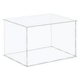 thumbnail image 1 of Acrylic Display Case Plastic Box Cube Storage Box Clear Assemble Showcase 41x31x26cm for Collectibles, 1 of 5