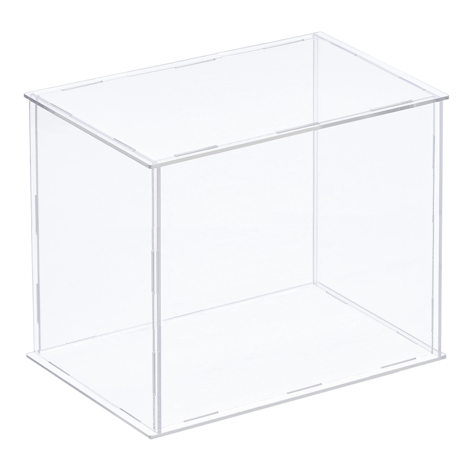 Acrylic Display Case Plastic Box Cube Storage Box Transparent