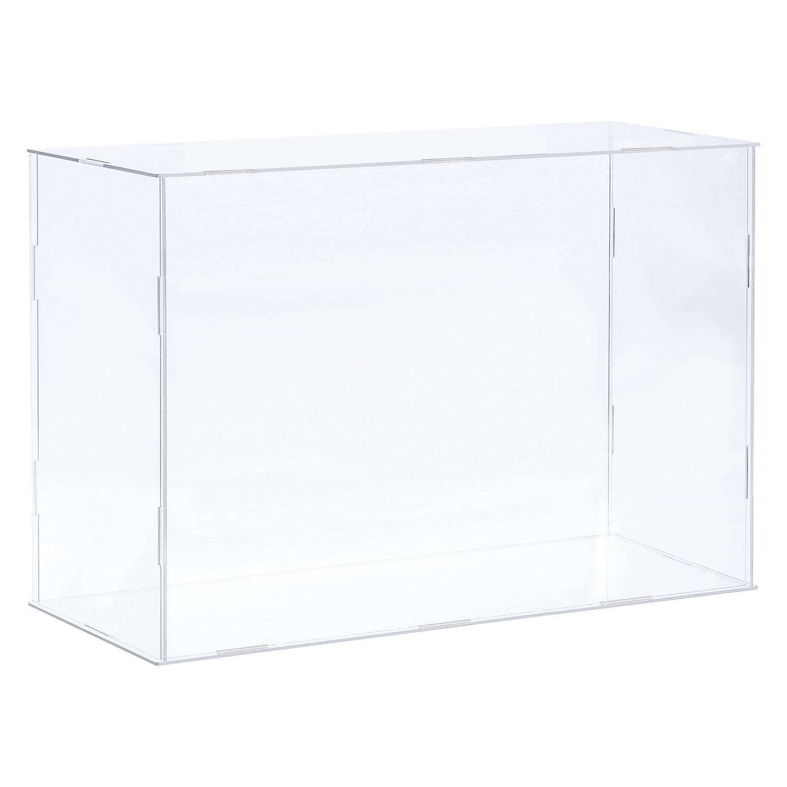 Acrylic Display Case Plastic Box Cube Storage Box Transparent Assemble
