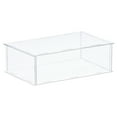 thumbnail image 1 of Acrylic Display Case Plastic Box Cube Storage Box Transparent Assemble Showcase 36x26x10.5cm for Collectibles, 1 of 6
