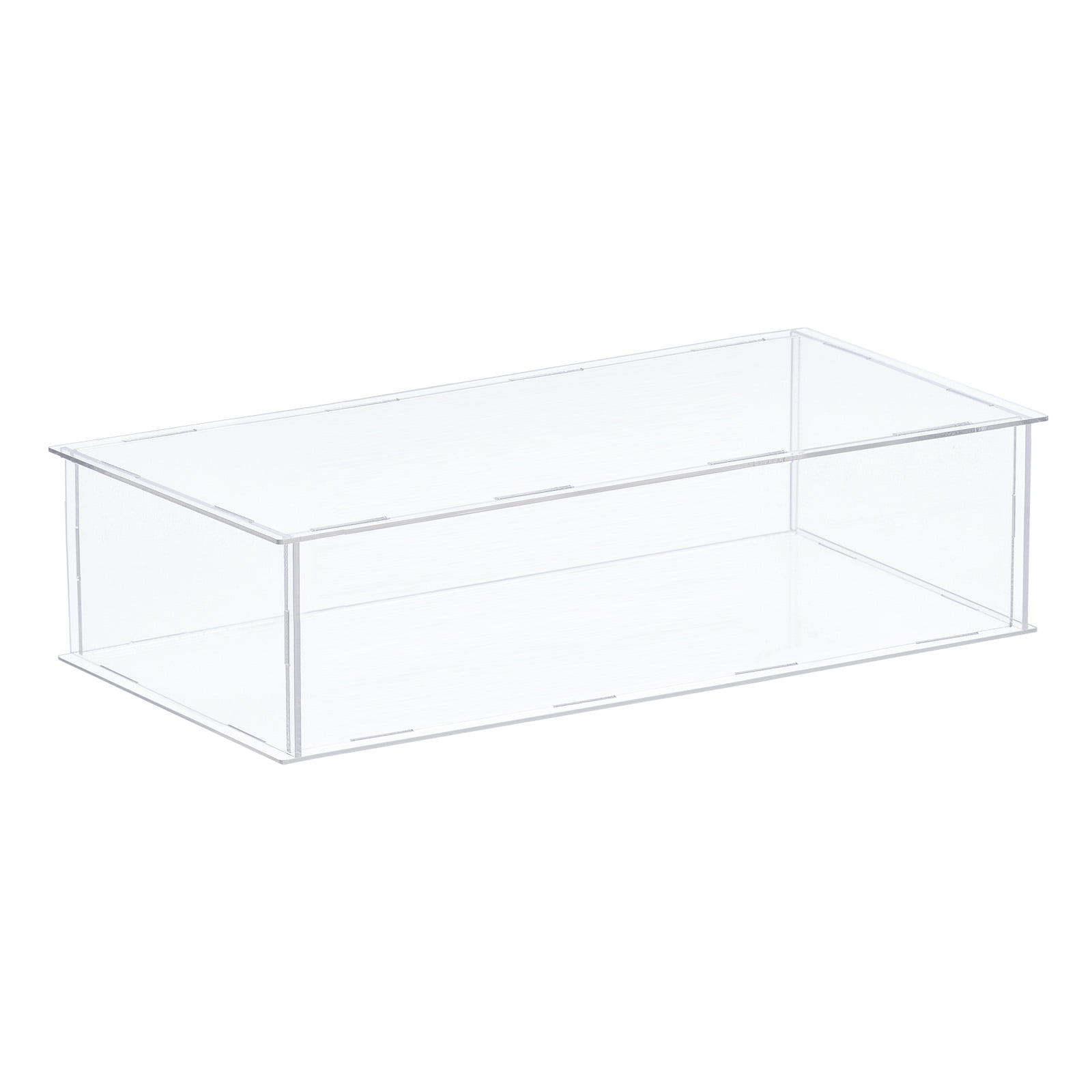 Acrylic Display Case Plastic Box Cube Storage Box Transparent Assemble