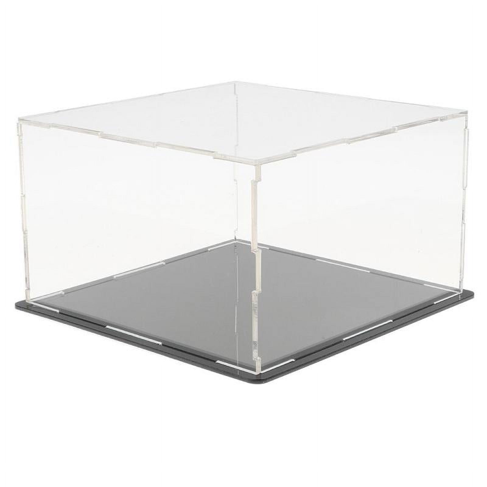 Acrylic Display Case Plush Store Protection Storage Case Stand ...