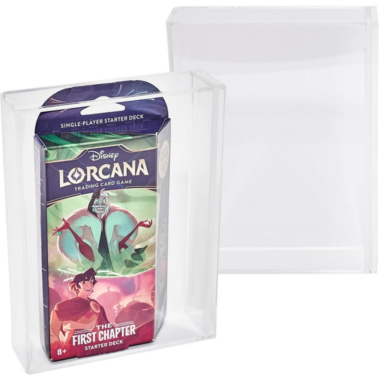 lorcana starter deck display TCG: Fabled youll get a taste of the rich story and varied characters of Disney Lorcana Disney Lorcana TCG: Into The