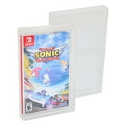 Acrylic Display Case for Nintendo Switch Plastic & Steelbook Games UV Protection