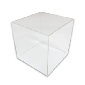 Acrylic Display Cube 5 x 5 x 5 - 4mm  Jewelry Display/ Merchandising/ Box/ Storage