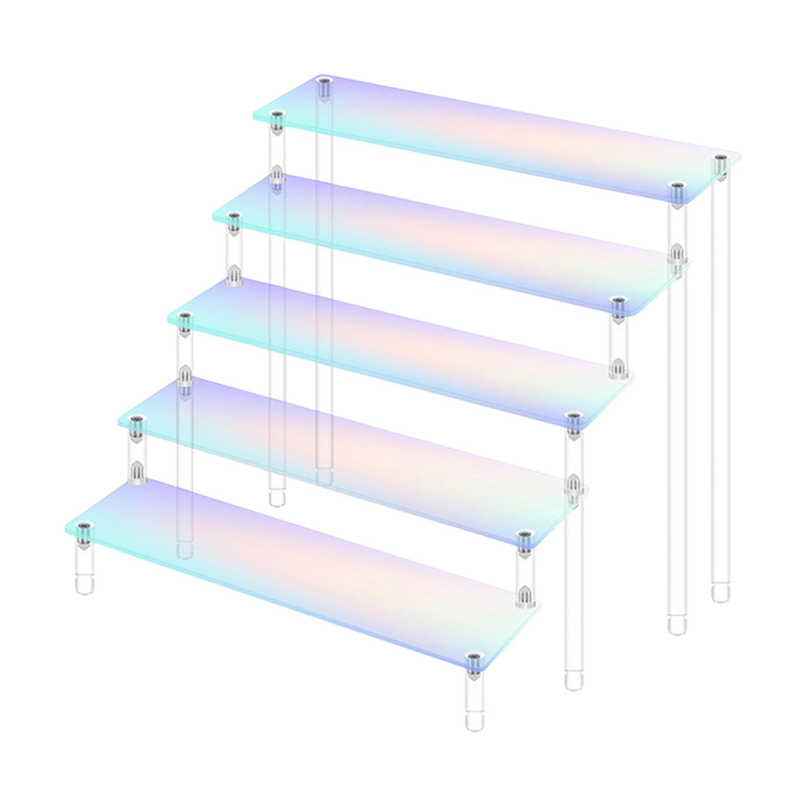 Acrylic Display Riser,Acrylic Display Riser Rectangle Rainbow Color ...